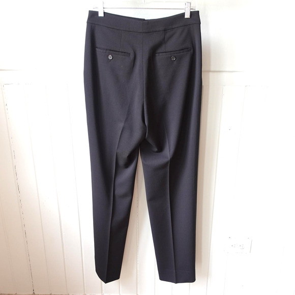 St John Pants Womens 10 Black Dress Trousers Tailored Work Career Office - Picture 2 of 11